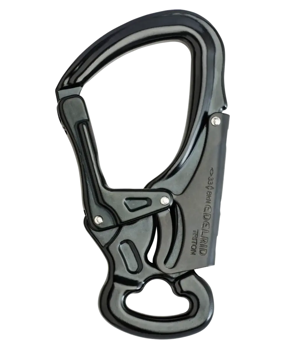 EDELRID DSG Triton - Carabiner, black