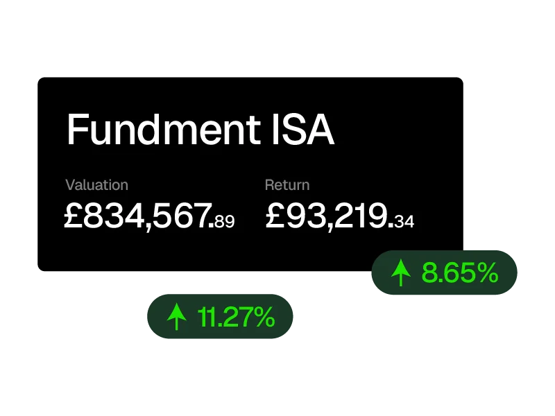 Fundment platform user interface example