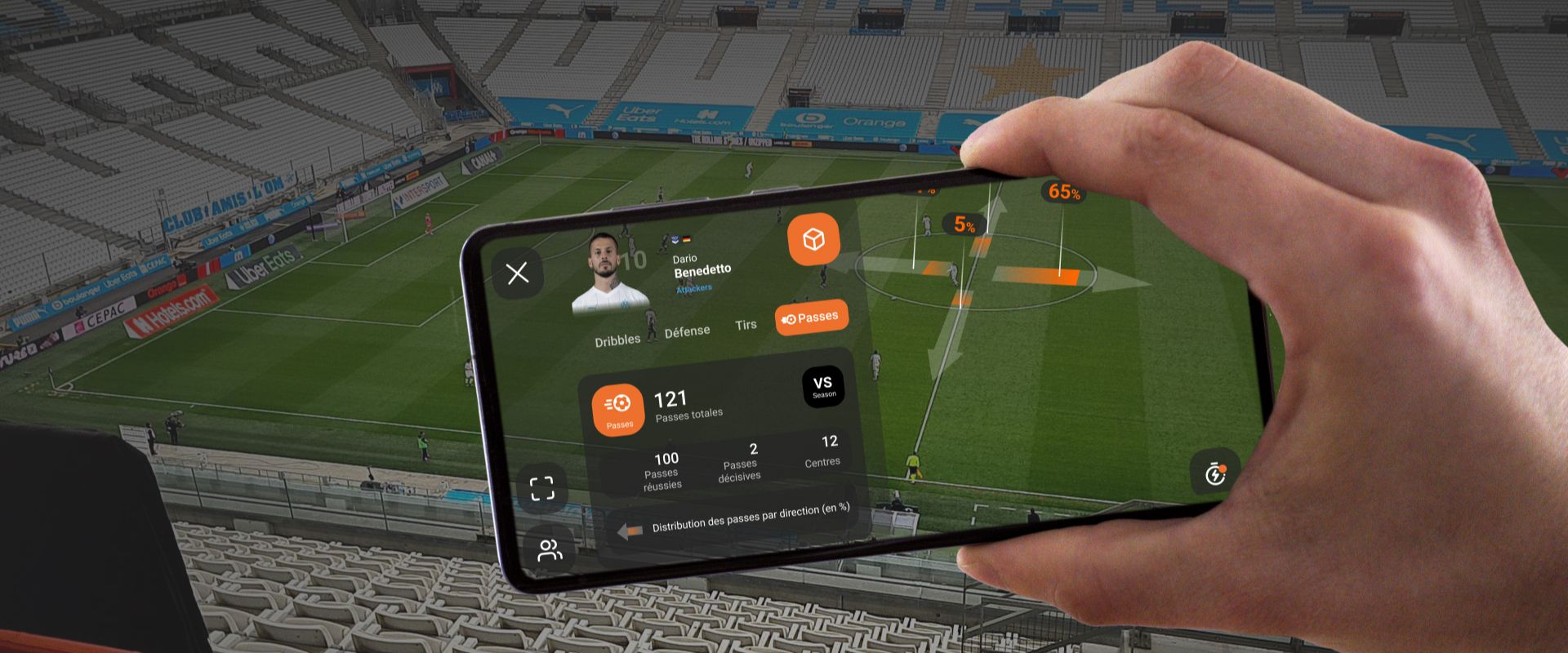 Réalité Augmentée pour les spectateurs