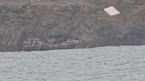 中國漁民踏入馬祖高登島？ 海巡佇附近揣著人
