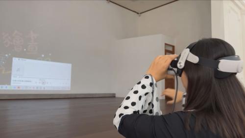 新竹美學館推動科技藝術 掛VR目鏡虛擬創作