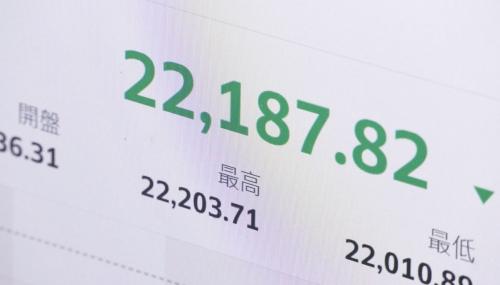 受美國科技股影響 台股開盤大跋超過300點
