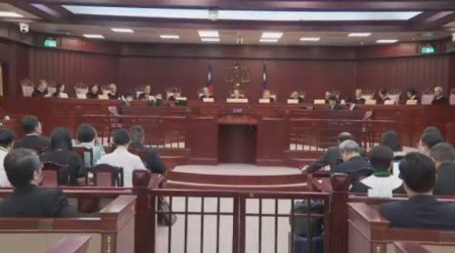 國會職權修法釋憲案 今仔日召開言詞辯論