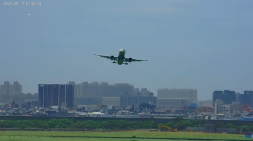 風颱致使飛機幌甲真厲害 濟航班那幌那降落
