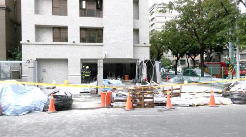 若像欶入有毒氣體 士林地下室工人昏迷送醫