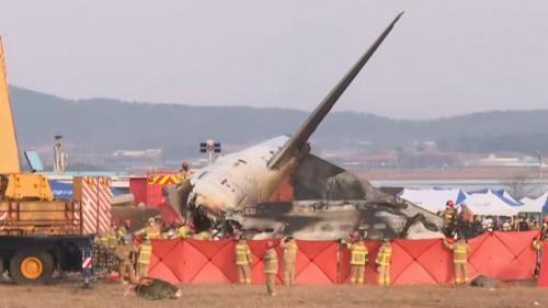 濟州航空空難179人死 揣著失事飛機烏盒仔