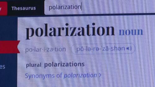 2024年代表字 韋氏字典選「polarization兩極化」