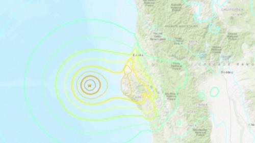 北加州近海規模7.0大地動 沿海發大海漲警報
