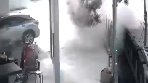 陸軍彰化實彈射擊 榴彈煞偏去射著人家厝