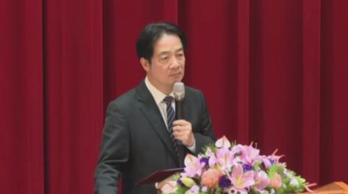 賴總統:臺灣是主權獨立國家 毋免閣宣佈獨立