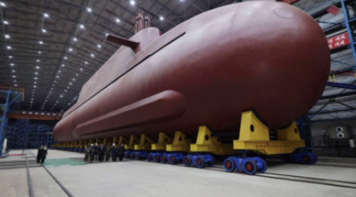 打造8700噸級核潛艦 北韓頭改公開整體畫面