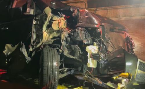 宜蘭警察交通管制 煞被大台車挵著.傷勢嚴重