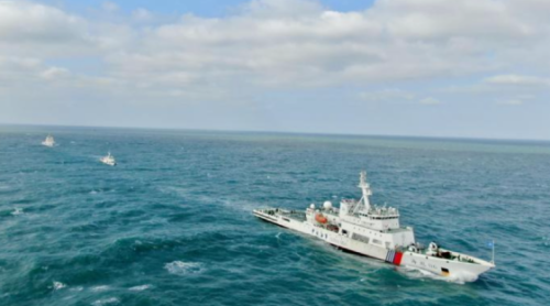 中國頭改佇"臺灣灘"演練 海巡署:全程掌握