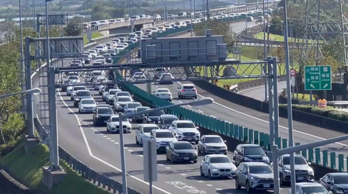 初三開始出現上北車陣 國道實施高乘載管制