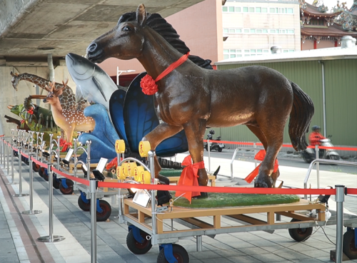 屏東玉皇宮50週年 連紲3工舉辦「神獸市集」