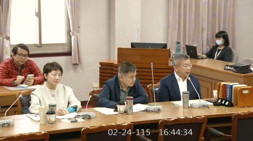 國情報告協商無共識 蔡其昌：傅崐萁意見無仝