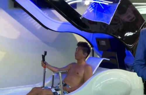 自動洗身軀機15分鐘就洗好 一台1200萬臺票