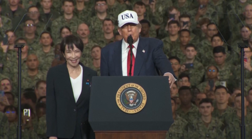 川普發賀電恭喜高市 貝森特呵咾是堅定盟友