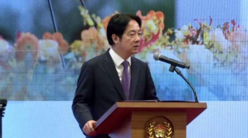 迎2025 賴清德參加元旦升旗、發表新年談話