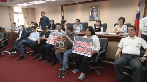 立院審選罷法修正案 藍綠毋讓步、會議僫進行
