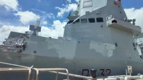 頭改參與環太平洋軍演 義國派上新型巡防艦