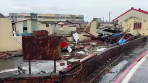 丹娜絲掃過嘉南地區 臺南猶2萬外戶失電