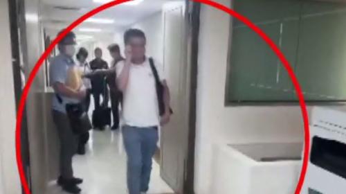 藍委前助理涉嫌違反國安法 林岳龍10萬交保