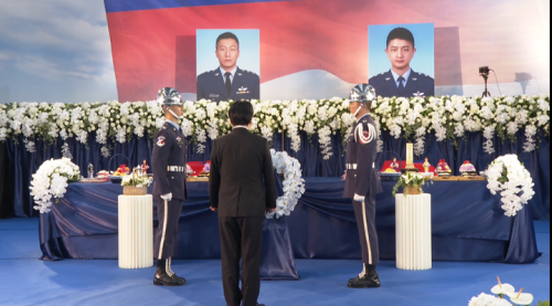 T-34教練機失事2飛官殉職 今日舉辦告別式
