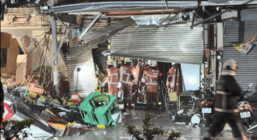 新竹便當店氣爆2死2傷 3層樓建物強欲全毀