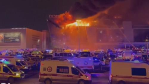 莫斯科音樂廳銃擊、火燒 上百人死、百外人傷