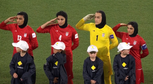 伊朗查某跤球隊員比賽毋唱國歌 安全受威脅
