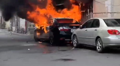 車主上車隨爆炸? 家屬懷疑主因是車頂gá-suh桶