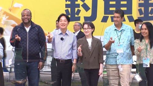咱友邦來臺觀禮慶祝就職 賴蕭邀請去釣蝦仔