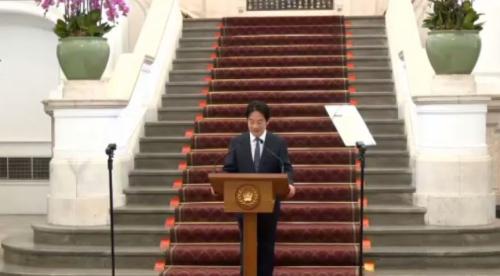 總統就職週年談話 主題「迎風轉型 穩健前行」