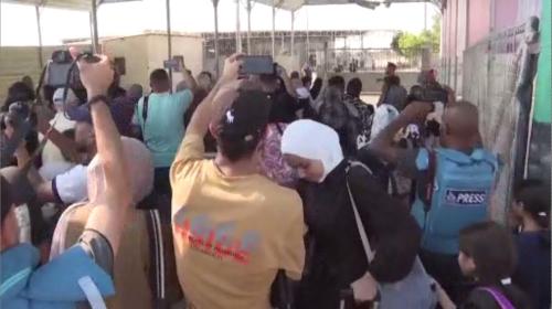 拉法關口4百人入埃及 以哈戰爭後頭擺放行