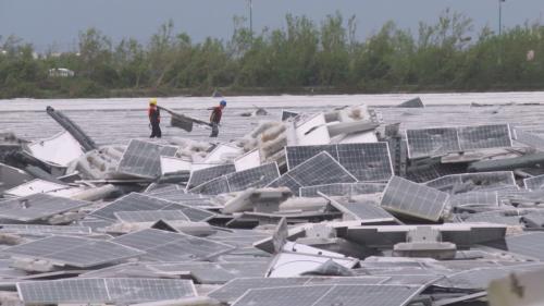 風颱損蕩光電設備，漁電共生政策引起討論｜青春咱的夢