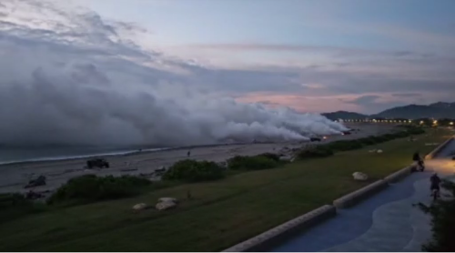 中國佇牛山島實彈射擊 離臺北干焦165公里