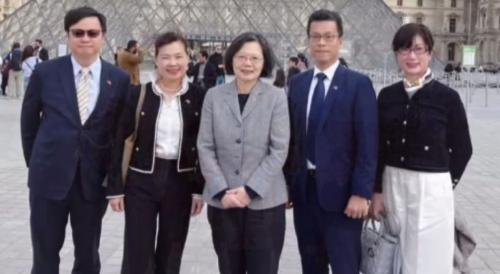 蔡英文訪問法國 風聲欲和參議院副議長面會