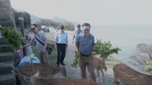 海基會按算送一對花鹿去中國 望兩岸和平