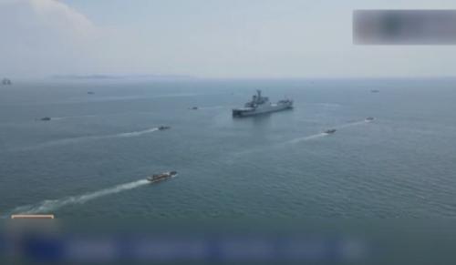 中國宣佈對臺展開軍演 海警頭改踅臺灣一輾 