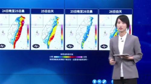 風颱外圍環流+東北風 東部、恆春半島防大雨