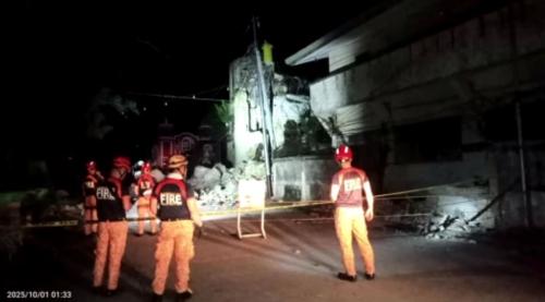 菲國宿霧規模6.9大地動 至少31死147人受傷