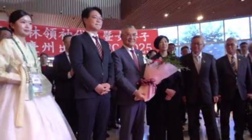 林信義去到南韓 勉勵咱外交人員加推銷臺灣