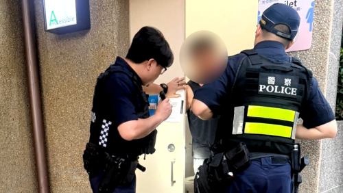 臺中文心公園無障礙便所 有查埔人長期占用