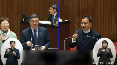 立院報告總預算案 卓榮泰：債務比創新低