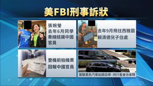 佇美國監視賴總統後生 張婉瑩今頭一改出庭