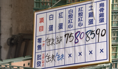 政府進口卵惹議　代理商疑似1人公司領上億補助