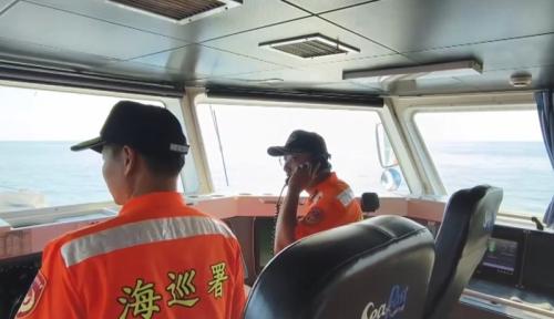 中國海警駛暗船入金門水域 咱海巡趕走4隻