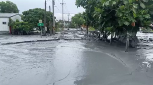 光復佛祖街重災區 半暝閣傳出溪水溢入來