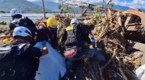 馬太鞍崩山湖溢流 臺中搜救隊已救出13人